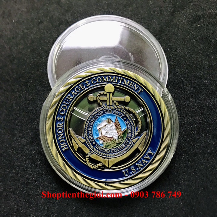 Xu Huy Hiệu Danh Dự Dũng Cảm và Cam Kết Hải Quân Mỹ - SP005281